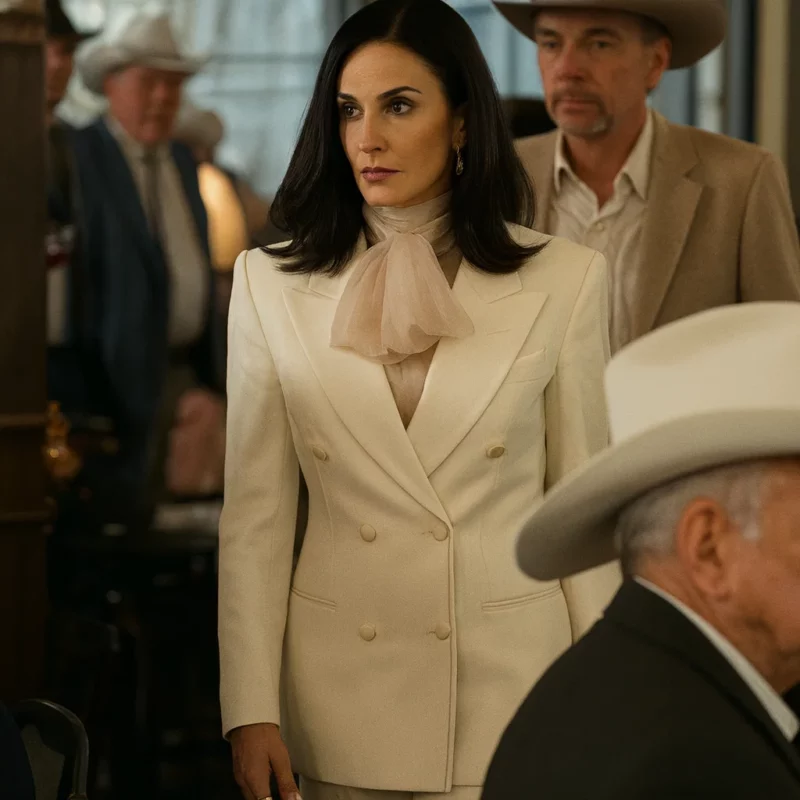 Cami Miller Landman 2025 Demi Moore White Blazer