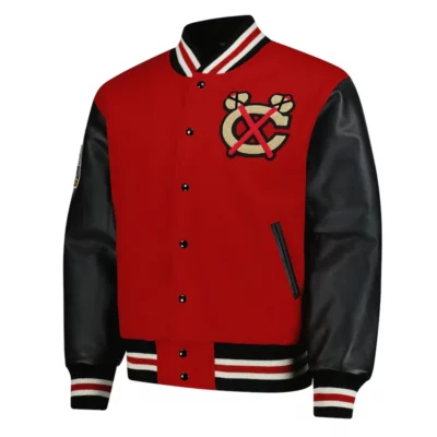 Chicago Blackhawks Winter Classic Varsity Jacket