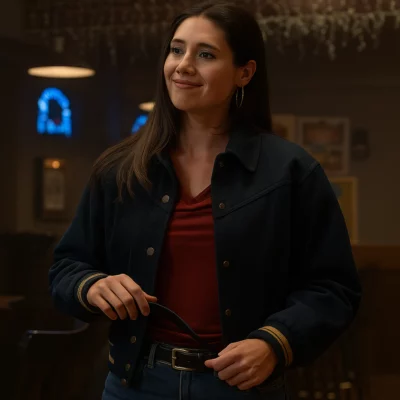 Chicago Fire S14 Violet Mikami Black Jacket