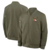Cleveland Browns Salute To Service Kevin Stefanski Green Bomber