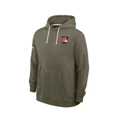 Cleveland Browns Salute to Service 2025 Hoodie