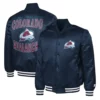 Colorado Avalanche Blue Bomber Jacket