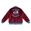 Colorado Avalanche Team Maroon Bomber Jacket