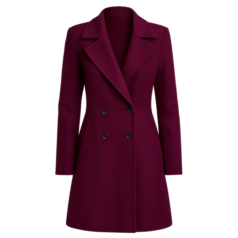 Dakota Fanning All Her Fault S01 Jenny Kaminski Long Wool Coat
