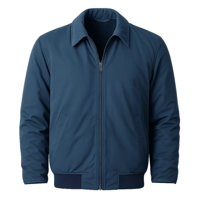 Dan Morgan The Family Plan 2 Mark Wahlberg Blue Cotton Jacket