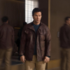 Dan Morgan The Family Plan 2 Mark Wahlberg Brown Leather