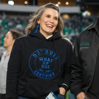 Detroit Lions Gretchen Whitmer Hoodie (2)