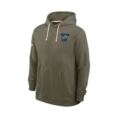 Detroit Lions Salute to Service 2025 Hoodie