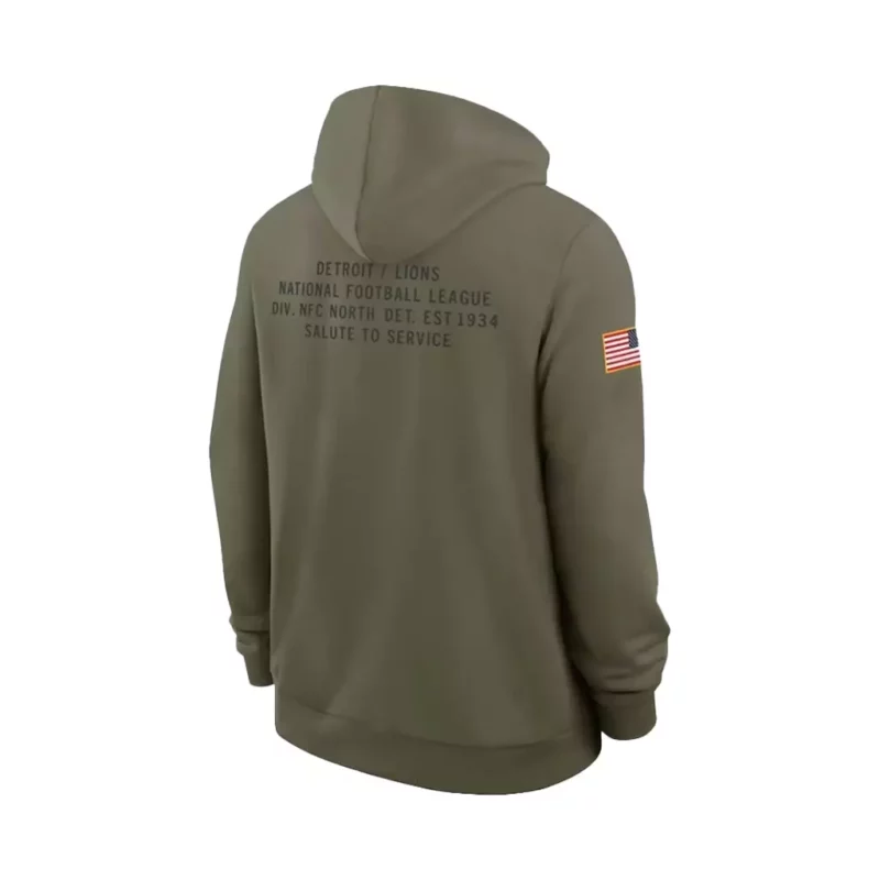Detroit Salute to Service 2025 Hoodie