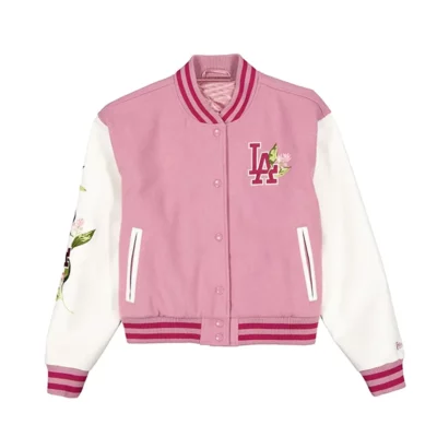 Dodgers Floral Pink Jacket