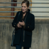 Edie Falco Mayor of Kingstown S04 Nina Hobbs Black Coat