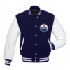 Edmonton Oilers Team Varsity Jacket