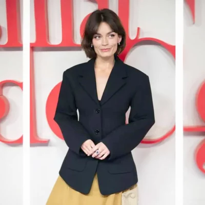 Ella McCay Premiere Emma Mackey Blazer
