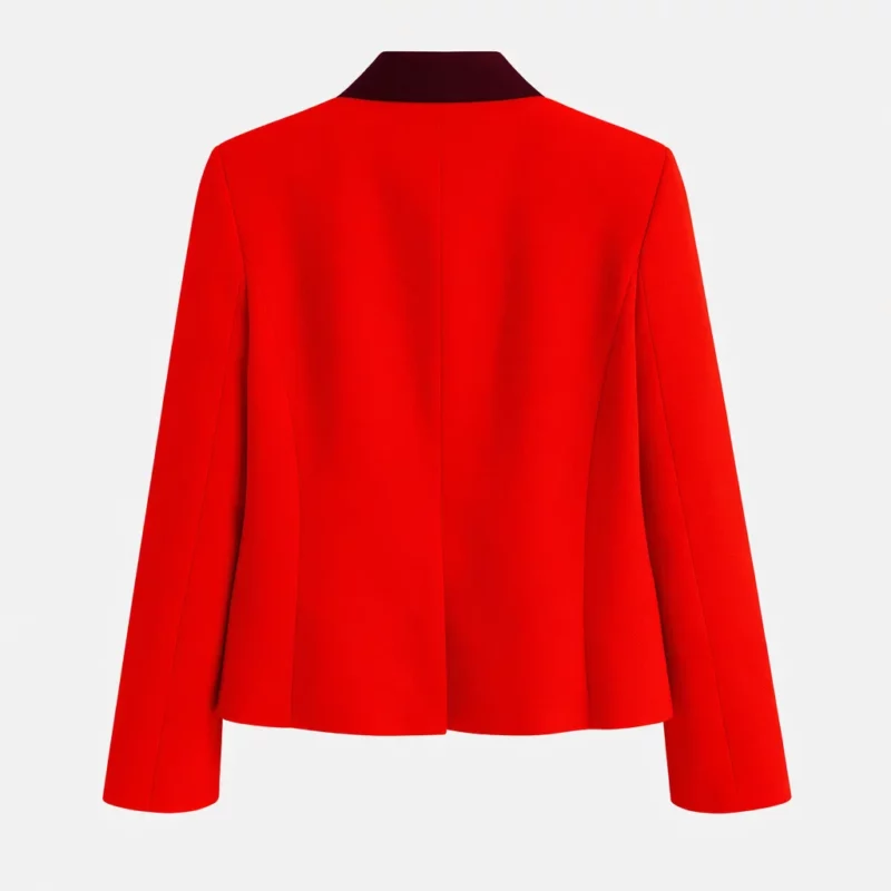Emily In Paris Lily Collins Emily Cooper Red Blazer