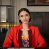 Emily In Paris S05 Lily Collins Red Blazer