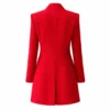 Emily in Paris Lily Collins Emily Cooper Red Long Coat