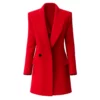 Emily in Paris S05 Lily Collins Emily Cooper Red Long Coat