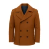 Finding Mr. Christmas Jonathan Bennett Brown Coat