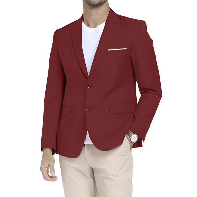 Finding Mr. Christmas S02 Angel Garet Maroon Blazer