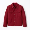 Finding Mr. Christmas S02 Craig Geoghan Suede Jacket
