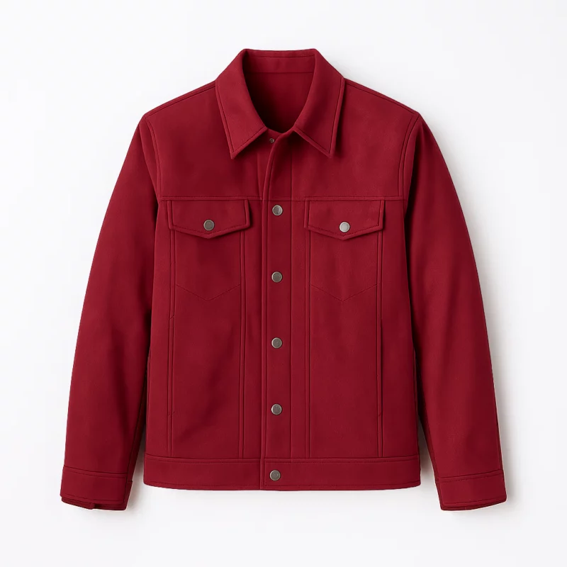 Finding Mr. Christmas S02 Craig Geoghan Suede Jacket