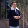 Finding Mr. Christmas S02 Jonathan Bennett Blue Peacoat