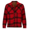 Finding Mr. Christmas S02 Jonathan Bennett Red Checked Jacket
