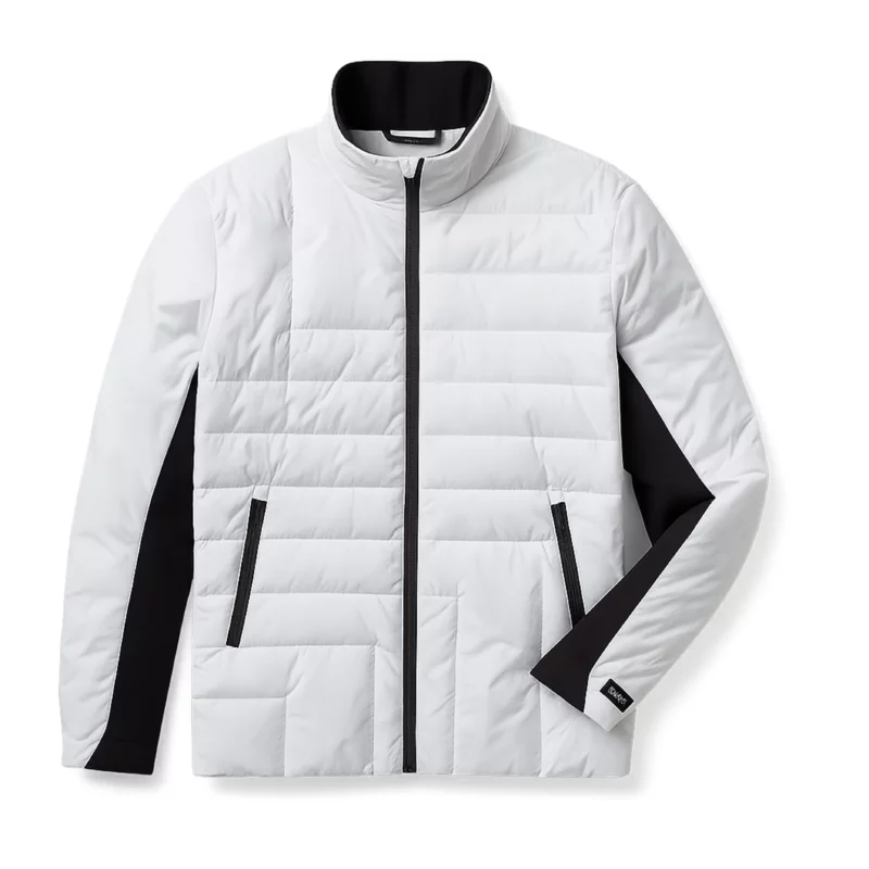 Finding Mr. Christmas S02 Marcus Brodie White Puffer Jacket