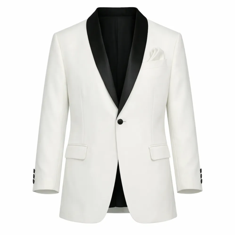 Finding Mr. Christmas S02 Rustin Sailors White Blazer