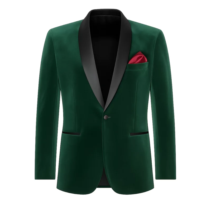 Finding Mr. Christmas S02 TV Show Jonathan Bennett Green Blazer
