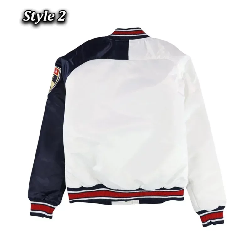 Florida Hometown Satin Bomber Jacket