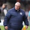 Football Coach Steve Evans Blue Jacket
