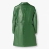 Gigi Gladstone Wild Cherry Nicole Lecky Green Leather