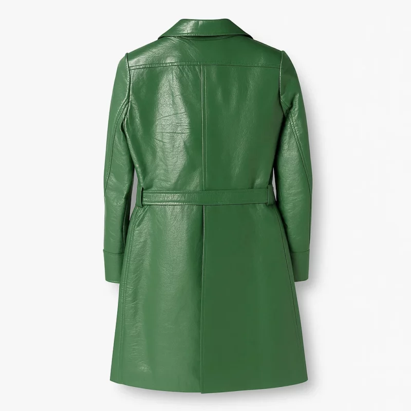 Gigi Gladstone Wild Cherry Nicole Lecky Green Leather