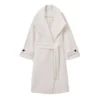 Global Studios Show 2025 A Roberts White Trench Coat