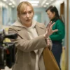 Goodbye June Kate Winslet Beige Coat