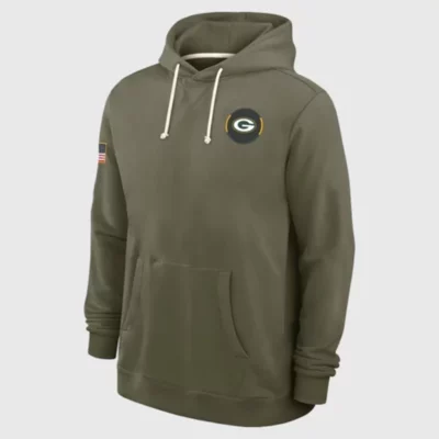Green Bay Packers Salute to Service 2025 Hoodie