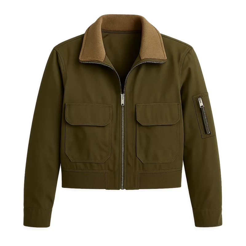 Hanako Greensmith Chicago Fire S14 Violet Mikami Green Jacket