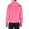 Heartland Velour Kamaia Fairburn Pink Jacket