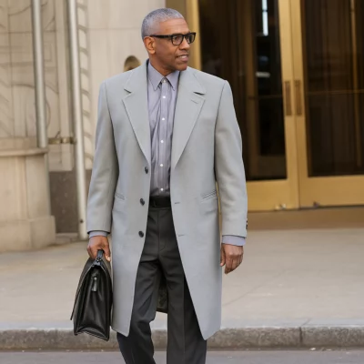 Here Comes The Flood Denzel Washington Coat