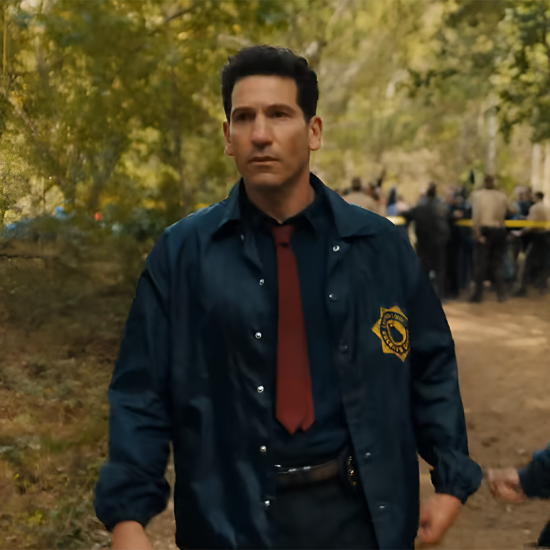 His and Hers Detective Jack Harper Blue Jacket