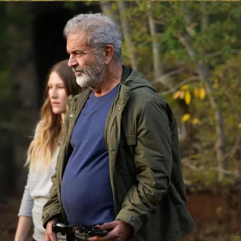 Hunting Season 2025 Mel Gibson Bowdrie Green Jacket