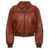 I Love LA Brown Jacket