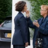 Indira Varma Blue Blazer