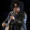 Jack White Thanksgiving Show Black Leather Jacket