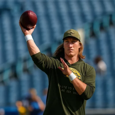 Jacksonville Jaguars Salute to Service Trevor Lawrence Hoodie