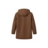Jesse Mills Hudson and Rex S08 Justin Kelly Brown Hooded Jacket