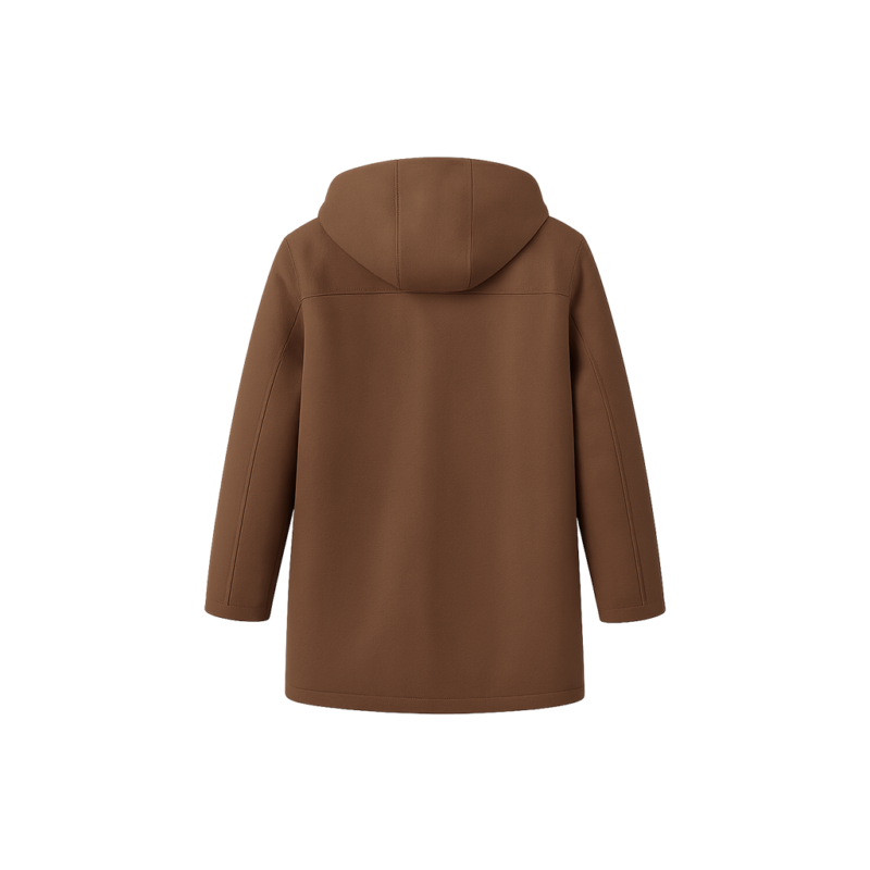 Jesse Mills Hudson and Rex S08 Justin Kelly Brown Hooded Jacket