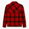 Jonathan Bennett Red Checked Jacket