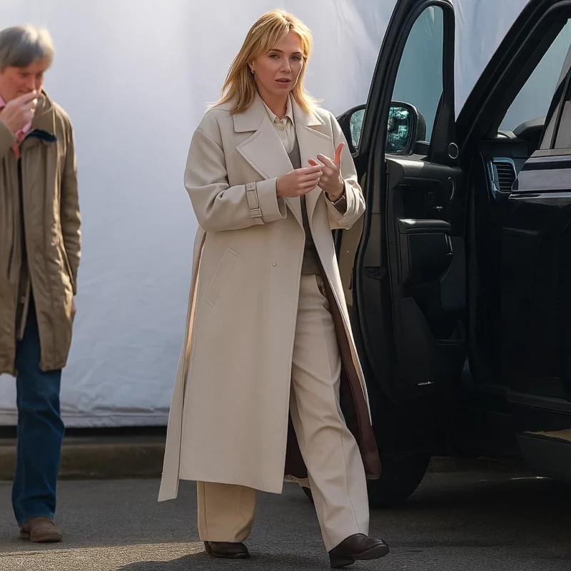 Julia Goodbye June 2025 Kate Winslet White Coat